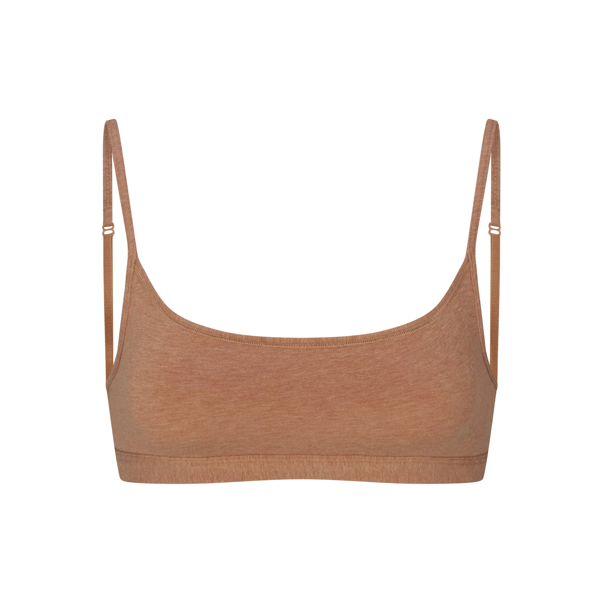 EVERYDAY COTTON SCOOP BRALETTE | SIENNA HEATHER | SKIMS | SKIMS (US)