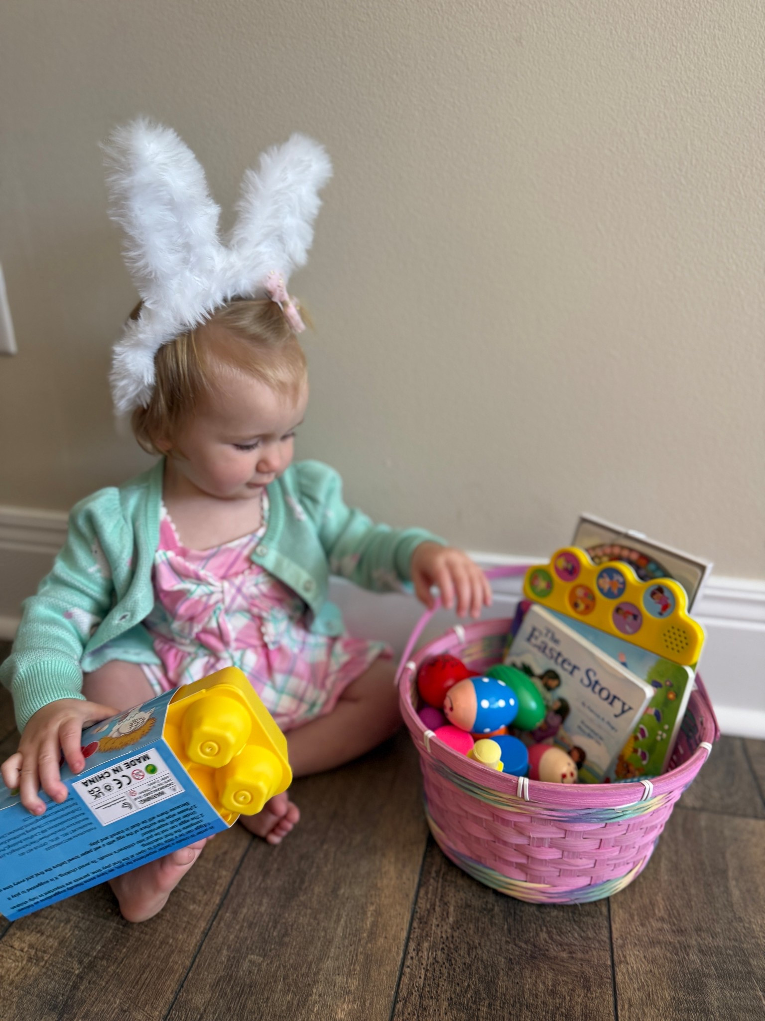 Easter basket ideas for 16 month old toddler girl 🐣 🐰 

bubbles, chalk, eggs etc

#LTKBaby #LTKmomlife