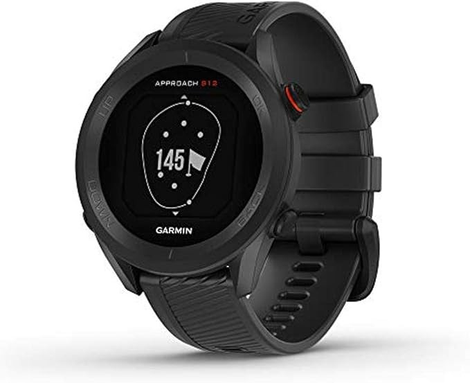Garmin Approach S12, Easy-to-Use GPS Golf Watch, 42k+ Preloaded Courses, Black, 010-02472-00 | Amazon (CA)