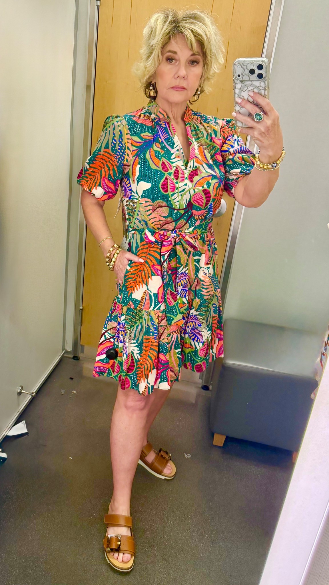 I didn’t leave the store with this dress … big disappointment .. so I ordered it on line! It’s cotton and is breathable so cute and comes in three color ways . I am going it Italy this summer .. I here is so hot… this will be cute with sneakers and can easily dress this up for nighttime !  Petite dress / Summer dress / vacation dress 

#LTKfindsunder50 #LTKeurope