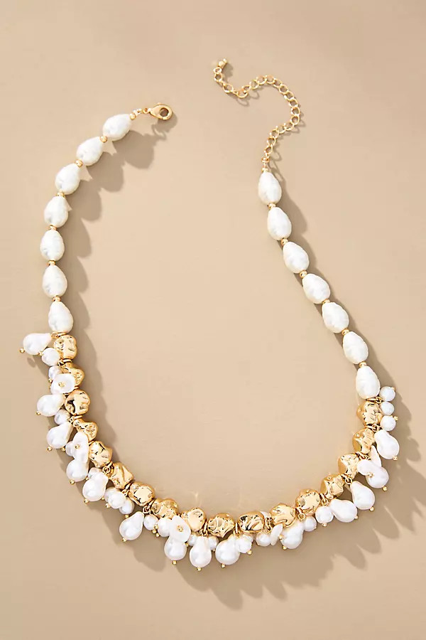 Beaded Pearl Necklace | Anthropologie (US)