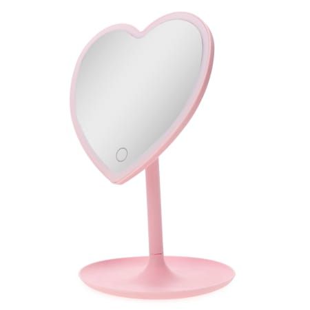 Heart-Shaped LED Vanity Mirror 13.5in | Five Below