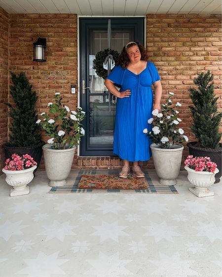 Stunning faux plants and flowers for your front porch plus my favorite sandals that are SO comfortable !

#LTKhome #LTKsalealert #LTKfindsunder50