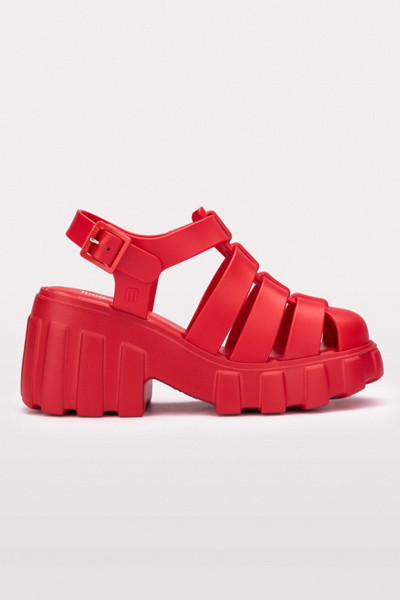 Melissa Megan Jelly Platform Fisherman Sandal | Urban Outfitters (US and RoW)
