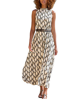Women's High Neck Maxi Dress | Macy's