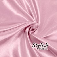 Pink Bridal Wedding Satin Fabric By The Yard For Bridesmaid Dress Table Cover Decoration - Style 2907 | Etsy (US)