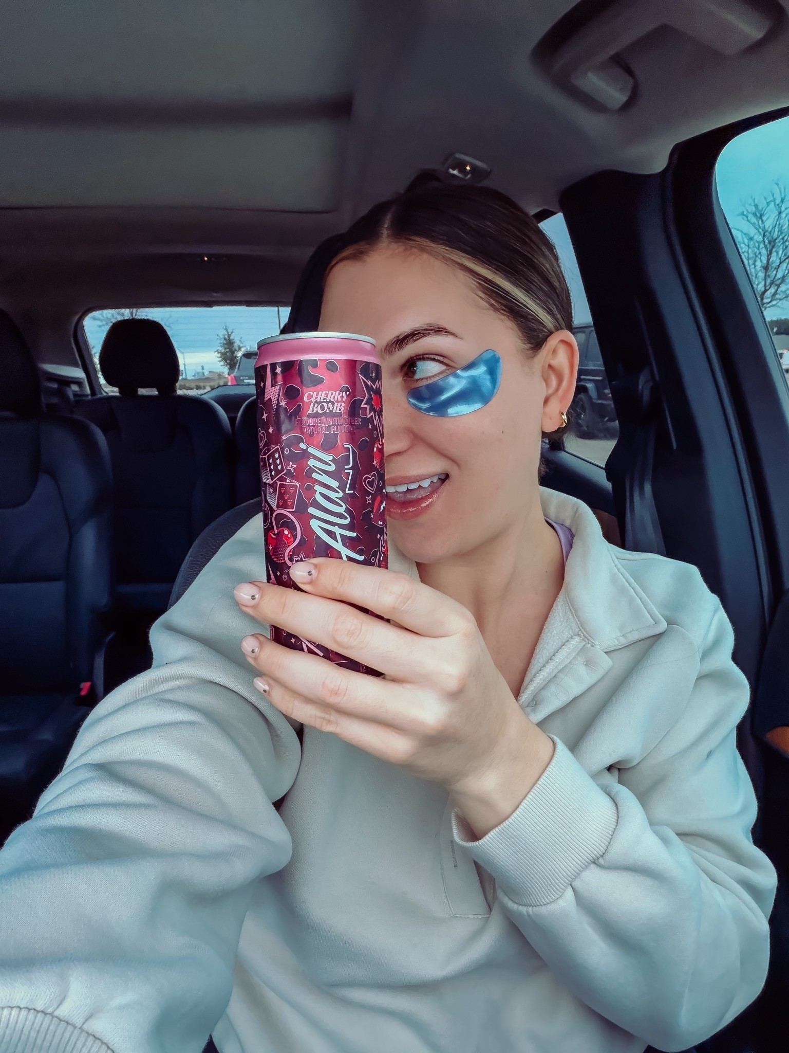 First we school drop off, then we wait for class in the Pilates parking lot while we eye patch + drink caffeine. 💙

#LTKmomlife #LTKmorningroutine #LTKdayinmylife