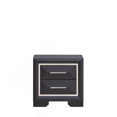 Nightstand , Black | Wayfair North America