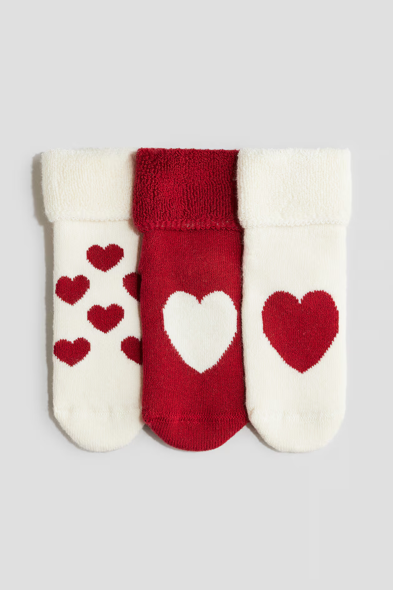 3-pack Terry Socks | H&M (US + CA)