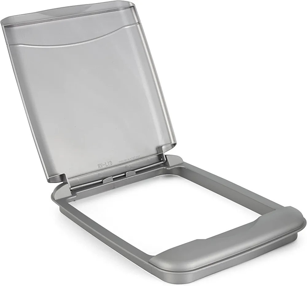 Rev-A-Shelf RV-35-LID-17-1 35 Quart Polymer Trash Waste Container Garbage Can Replacement Lid for... | Amazon (US)