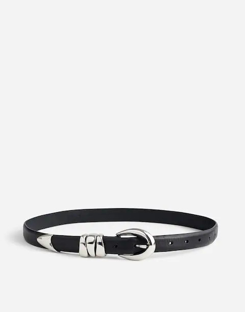 Triple Metal Keeper Belt | Madewell | Madewell