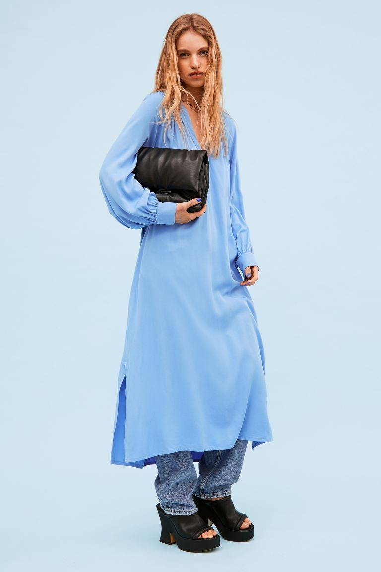 V-neck Tie-belt Dress | H&M (US + CA)