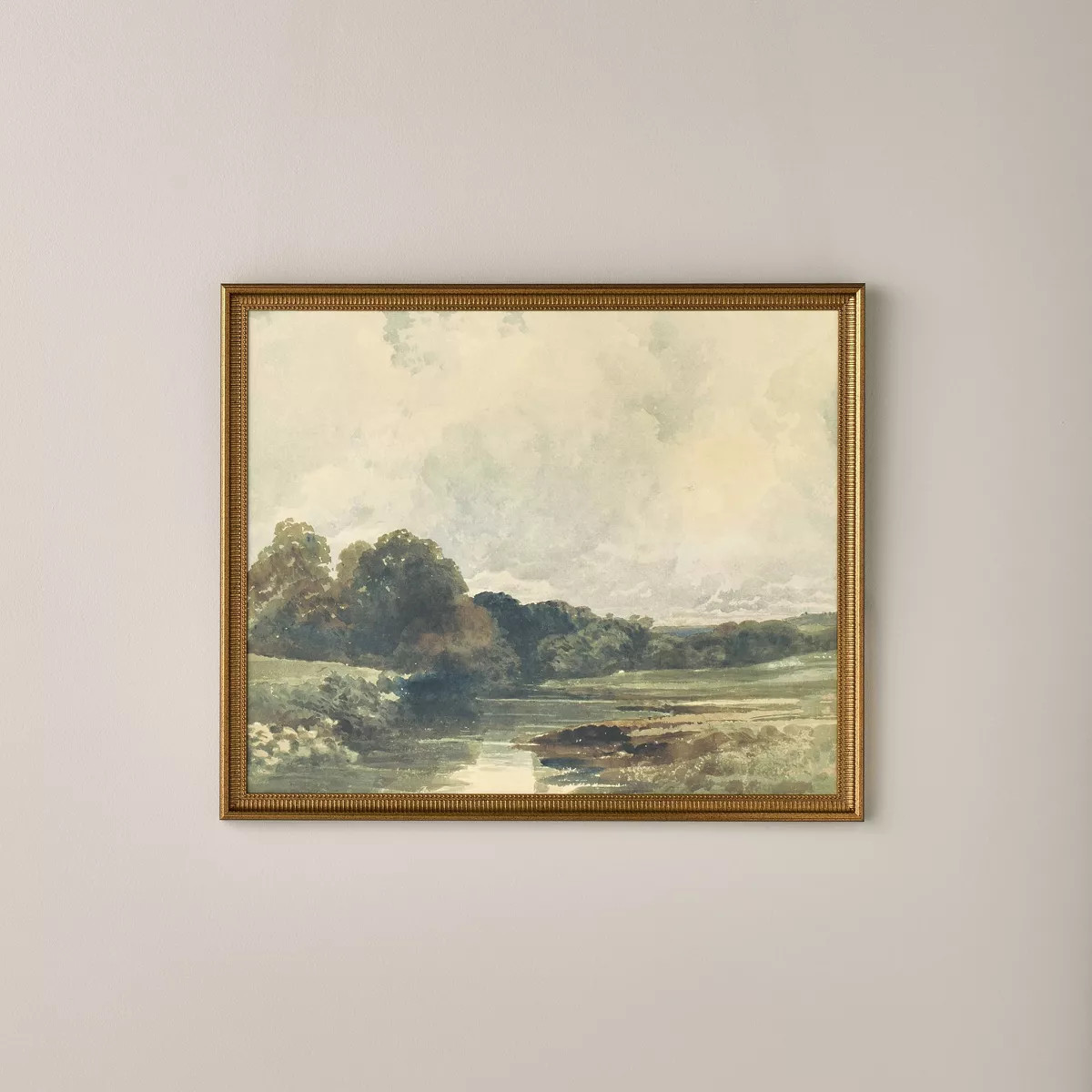 30"x36" Early Spring Framed Canvas Art (No Glass) - Hearth & Hand™ with Magnolia | Target