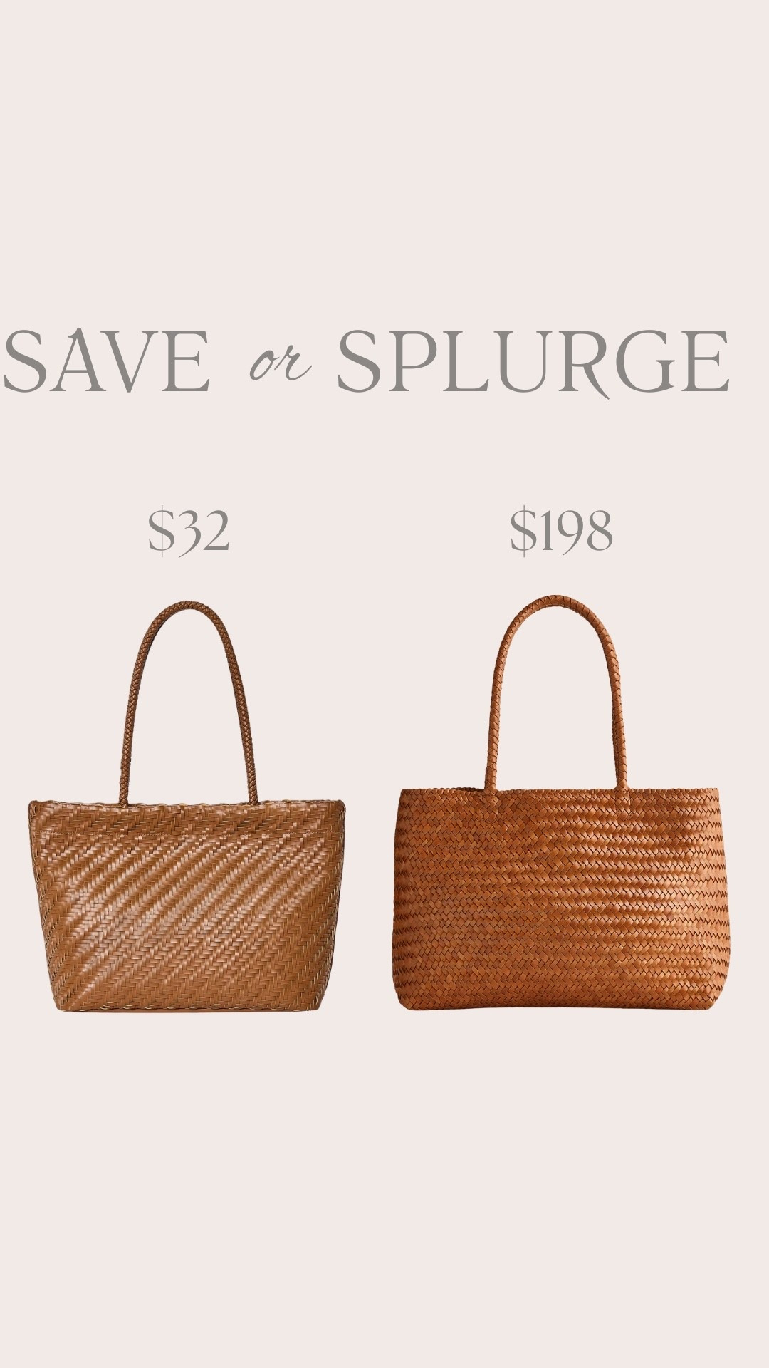 Save vs splurge

#LTKdayinmylife #LTKgrwm #LTKootd