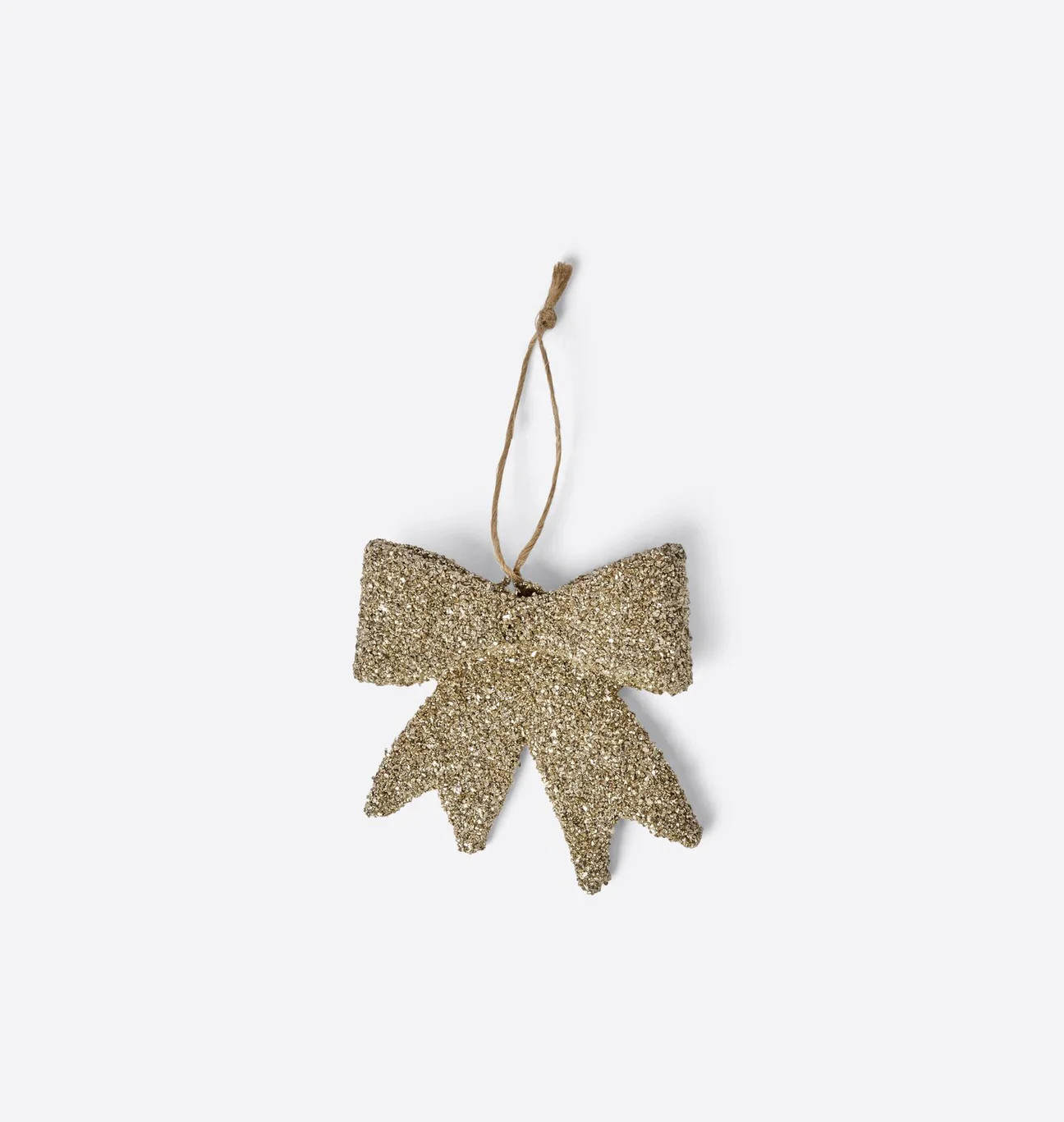 Lexie Glitter Bow Ornament | Amber Interiors