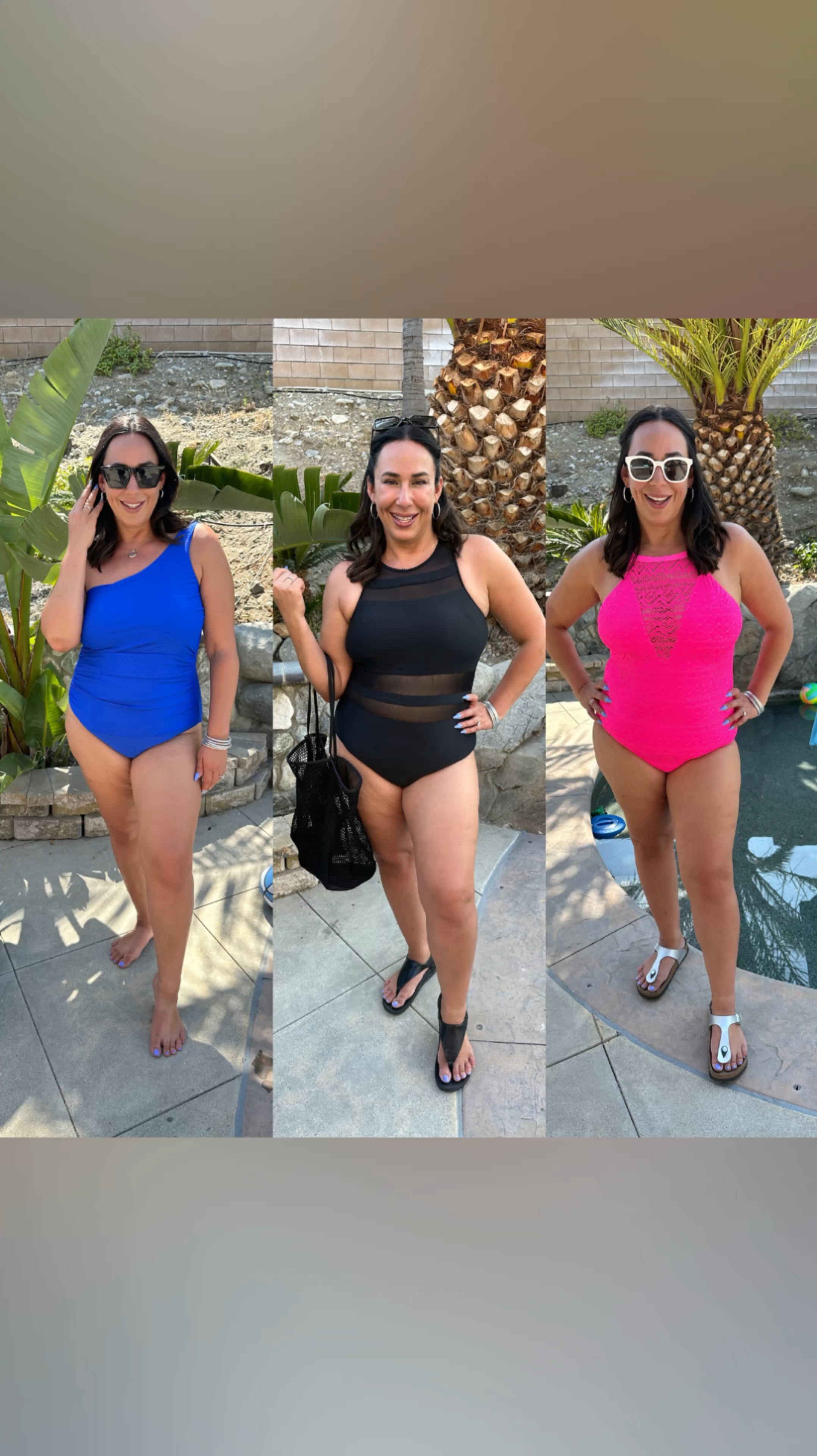 Here are some full coverage swimsuits you’ll love! They are all simple one piece suits, but have a fun detail like mesh, crochet, or asymmetry to make them interesting without having a busy print.
#bodyconfidence #summerfashion #affordablestyle #midsizeoutfitidea

#LTKStyleTip #LTKSeasonal #LTKSwim