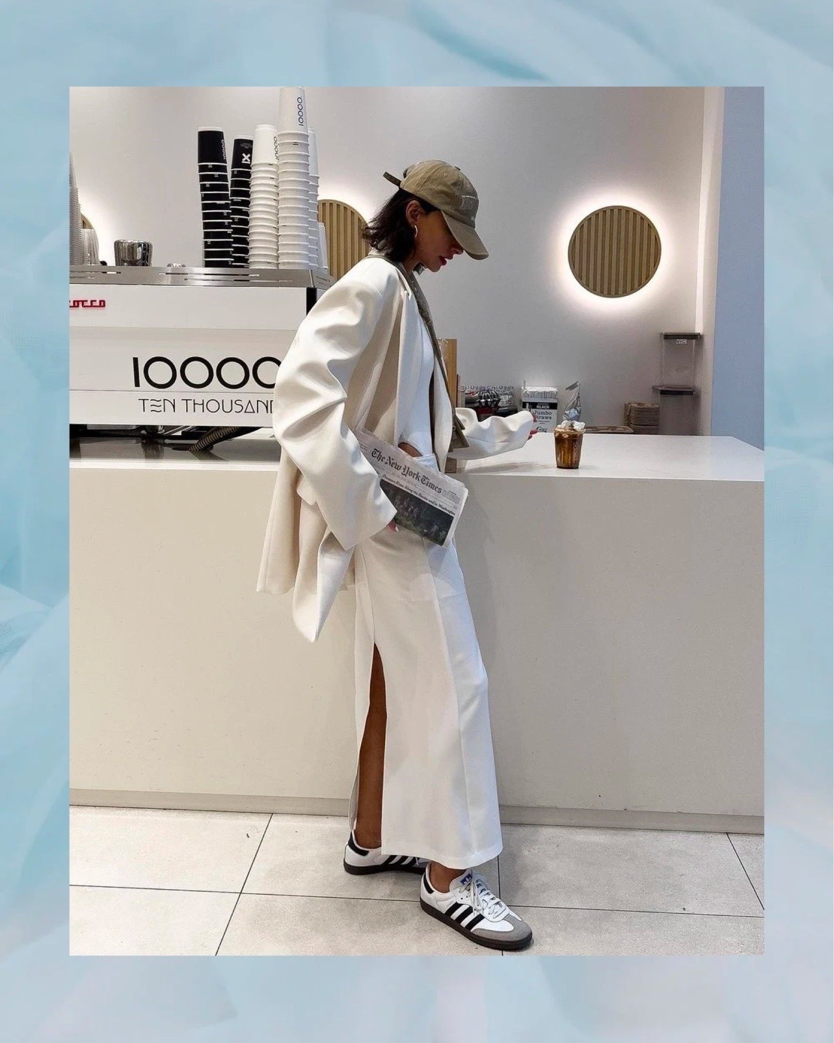 This All White Outfit Is Perfect When You’re On The Go - We can’t resist a multi-purpose ensemble, and this look reigns supreme in terms of versatility. Straddling the line between dressy and casual, this all-white outfit is a perfect match for on-the-go fashionistas.

#LTKFind #LTKstyletip #LTKSeasonal