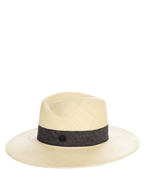 Maison Michel - Virginie Straw Hat - Womens - Cream | Matches (US)