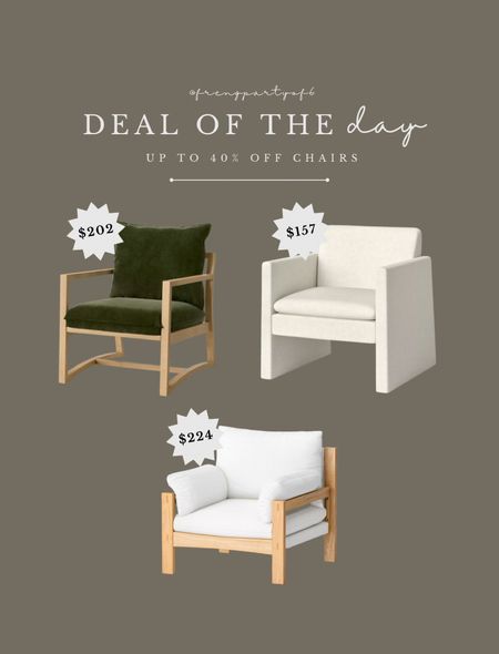 Great price on these Target chairs! Love that olive and wood accent chair 😍

#LTKhome #LTKsalealert #LTKstyletip