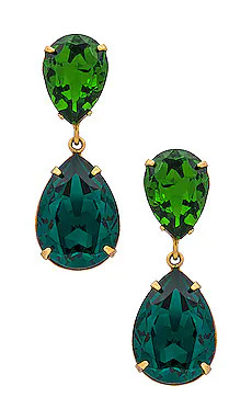 Jennifer Behr Judy Earrings in Emerald from Revolve.com | Revolve Clothing (Global)