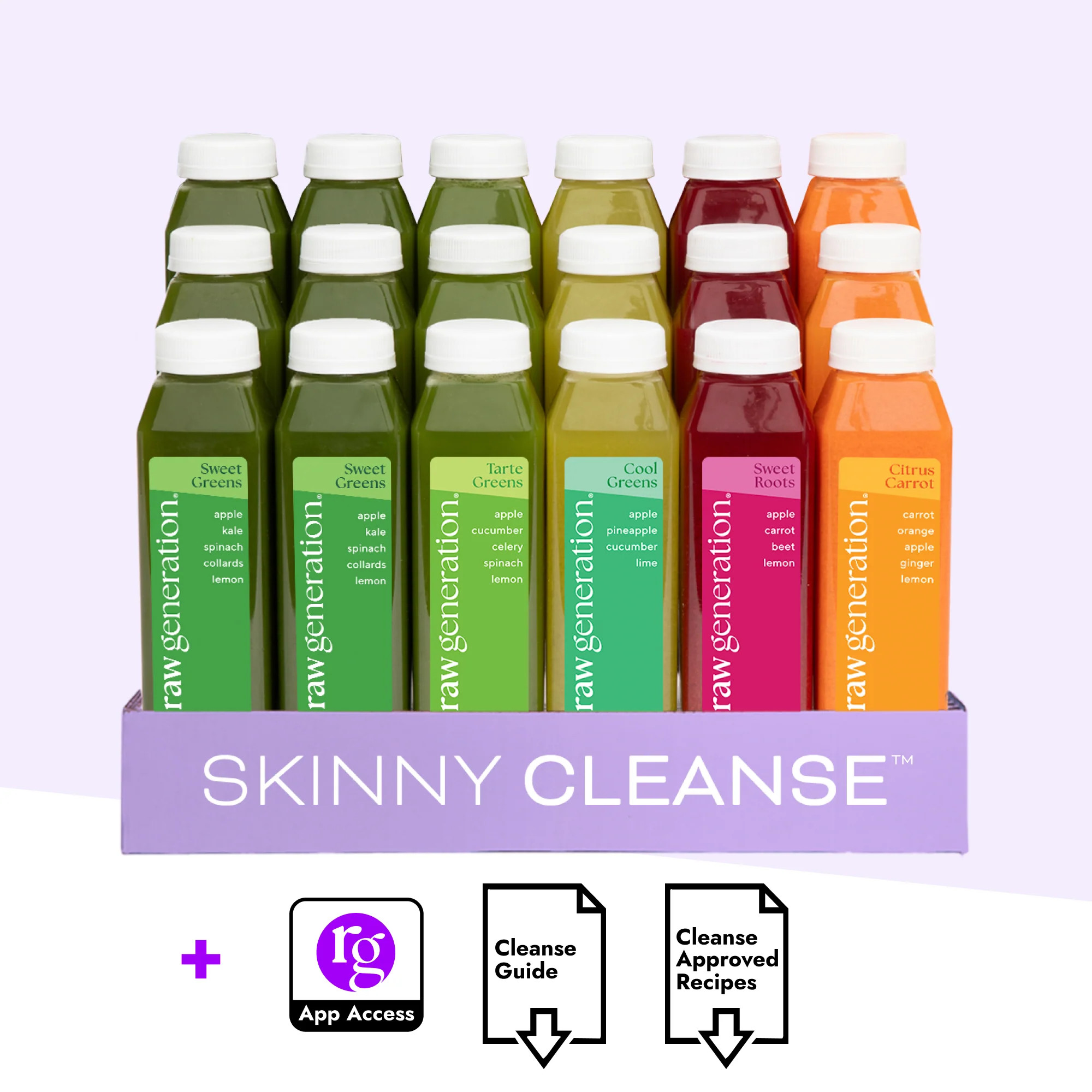 #1 Best-Selling Juice Cleanse | Skinny Cleanse\u00ae | Raw Generation | Raw Generation (US)