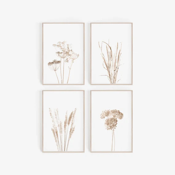 Set of 4 Prints DIGITAL Prints Wall Art Set of 4 Prints - Etsy | Etsy (US)
