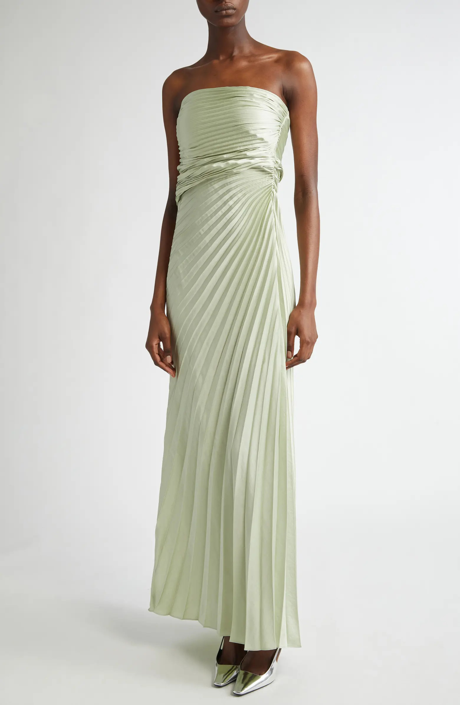 A.L.C. Layla Stapless Pleated Gown | Nordstrom | Nordstrom