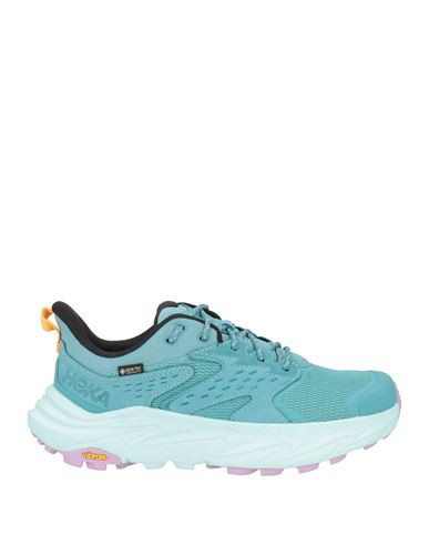 Hoka Woman Sneakers Turquoise Size 8.5 Textile fibers, Leather | YOOX (US)