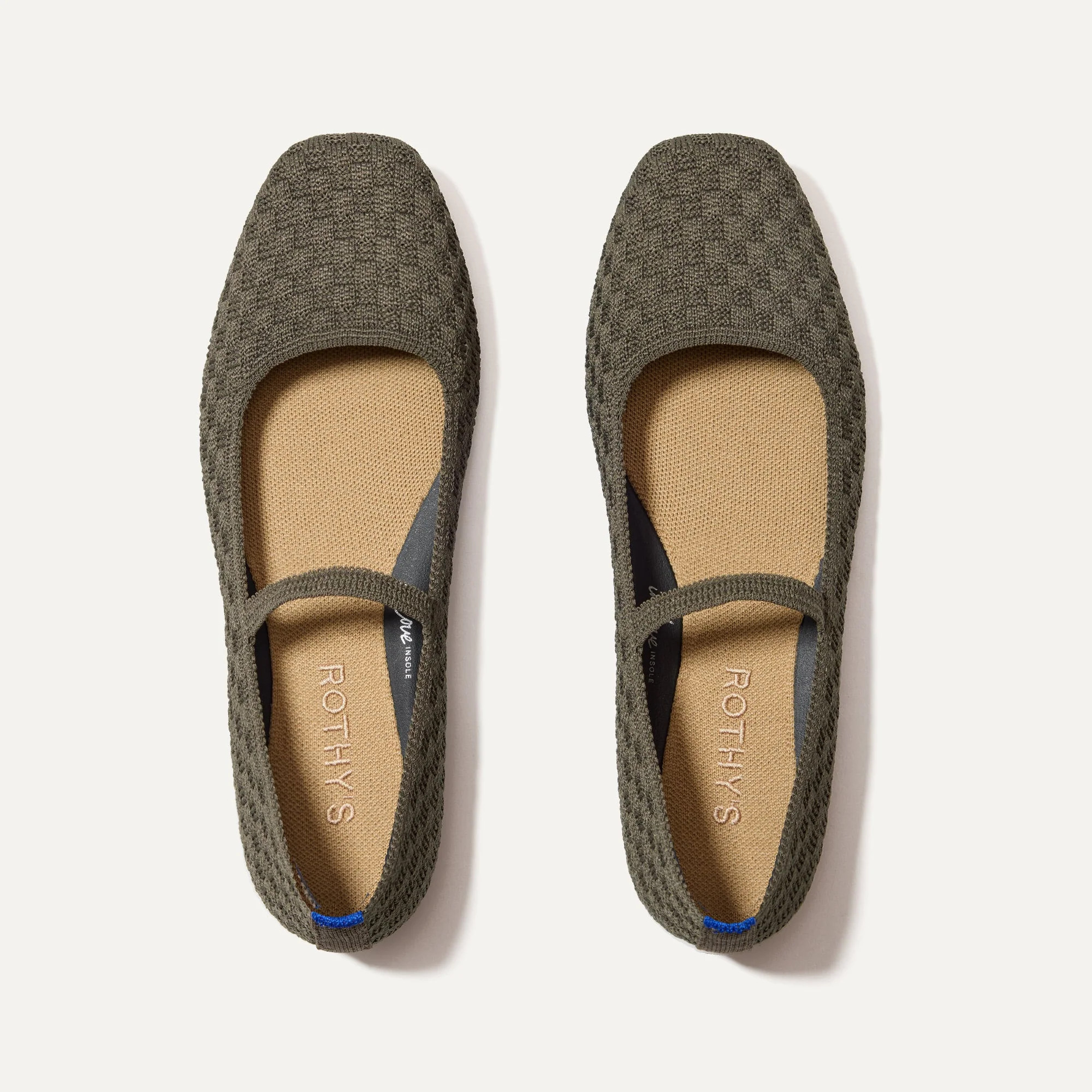 The Max Square Mary Jane in Safari Basketweave | Rothy's | Rothy's