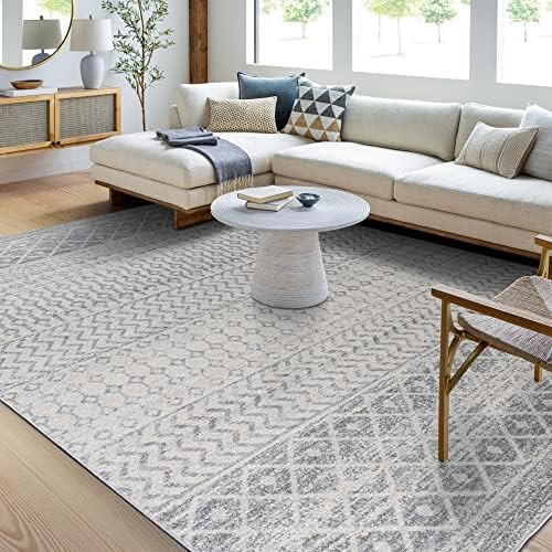 Amazon.com: Artistic Weavers Chester Boho Moroccan Area Rug,5'3" x 7'6",Grey : Home & Kitchen | Amazon (US)