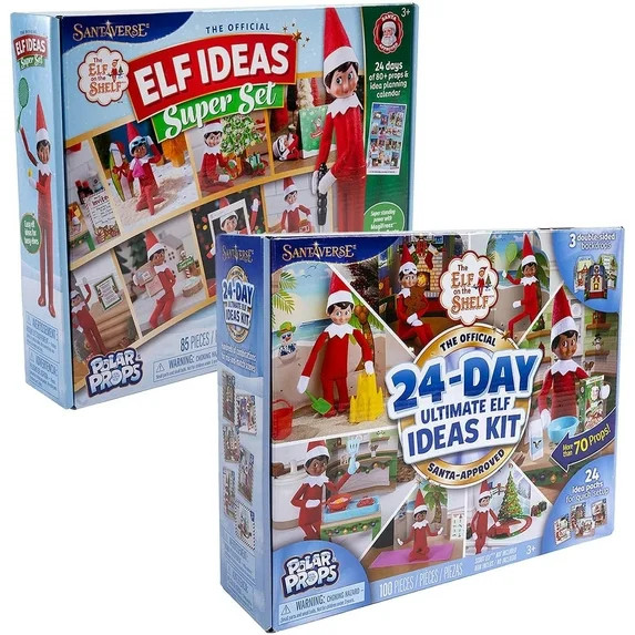 The Elf on the Shelf: Official Super Props Bundle, 185-Pieces - Walmart.com | Walmart (US)