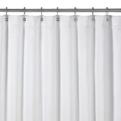Hotel Terry White Shower Curtain | Bed Bath & Beyond