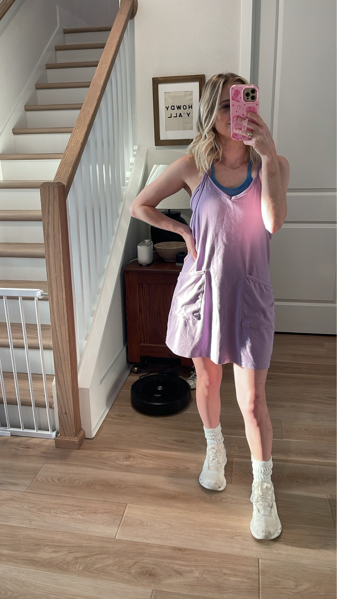 Everyday outfit for mom life! Love this dress - the material is so soft and the best one I have tried from Amazon. Wearing a small. My on clouds are so comfortable! 

#LTKBacktoSchool #LTKStyleTip #LTKActive