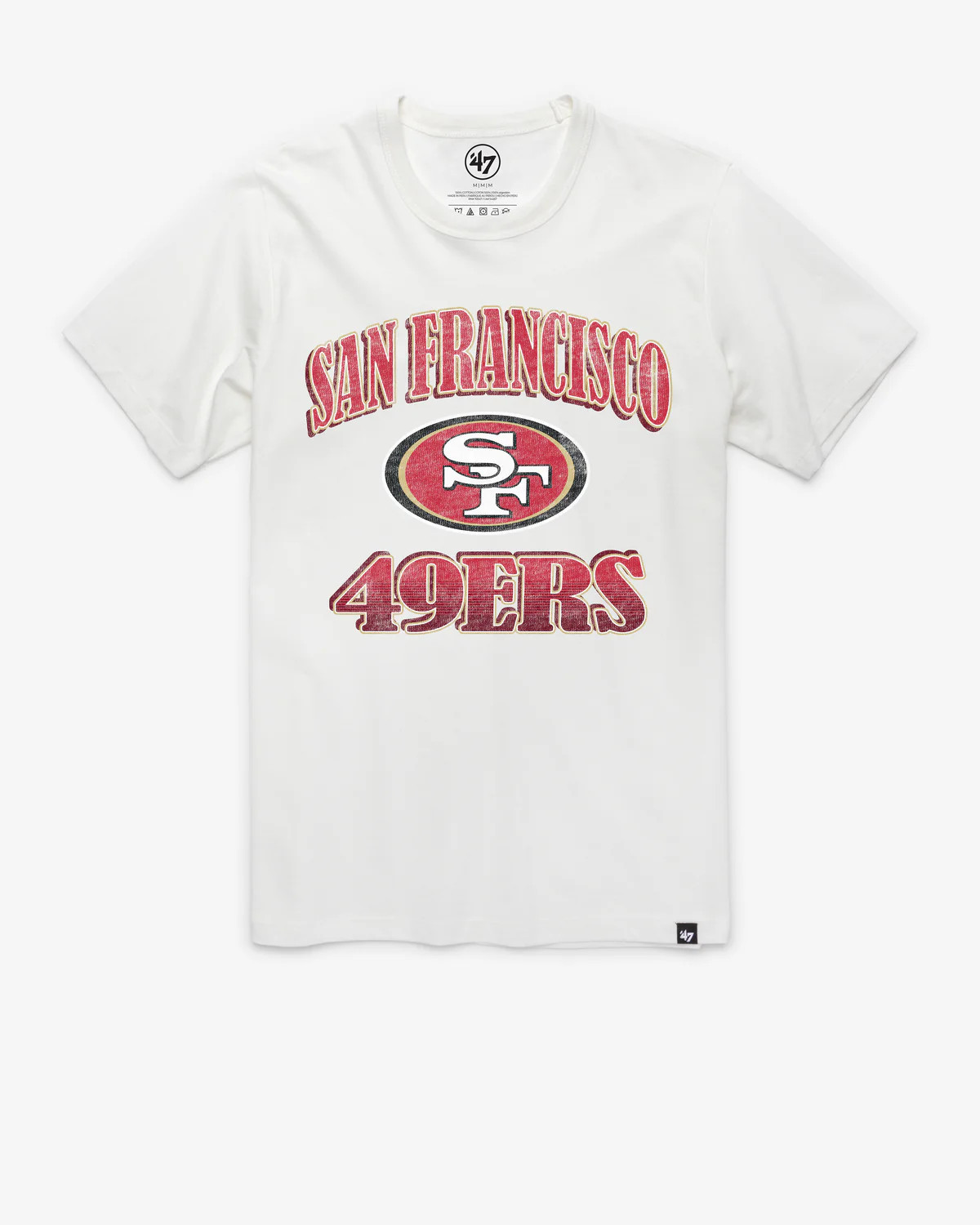 SAN FRANCISCO 49ERS OVERRUN '47 FRANKLIN TEE | '47Brand