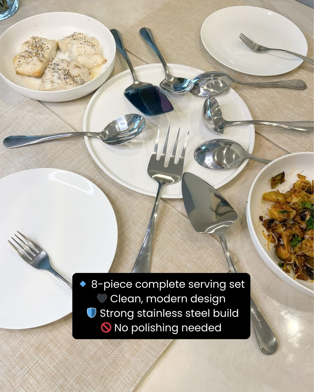 Hosting made easy (and beautiful!) with this 8-Piece Serving Set 🍽️🌟 From appetizers to sides, this set covers all your serving needs with sleek design and effortless style ✨ Perfect for casual get-togethers or special occasions — your table just got an upgrade! 💛

#LTKHome #ServewareGoals #HomeEntertaining #AmazonHome #ServingEssentials #DinnerPartyInspo #HostessMustHaves #LTKFinds #TabletopStyle #KitchenFavorites #HomeVibes #ServeAndStyle #DinnerTimeReady #HostLife #HomeDecorFinds #ElegantEntertaining 

 