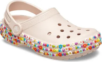 CROCS Kids' Classic Beaded Band Clog | Nordstrom | Nordstrom