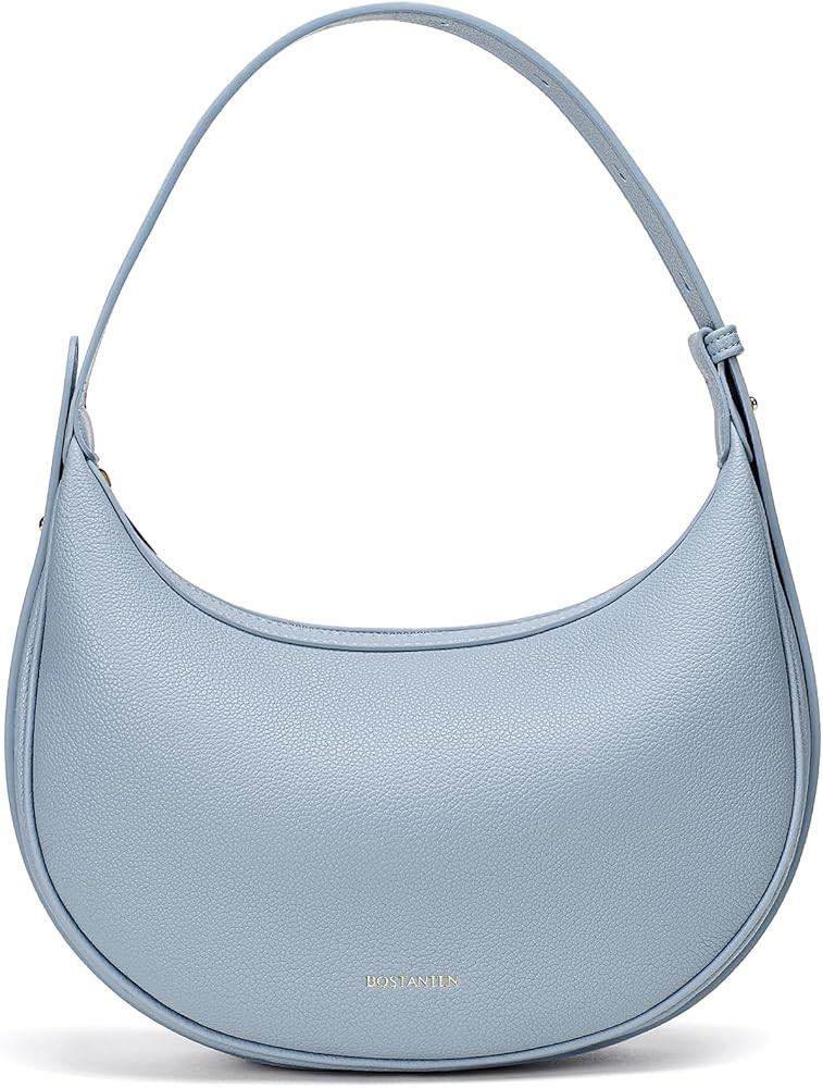 BOSTANTEN Crescent Shoulder Bag Vegan Leather Purses for Women Trendy Crossbody Clutch Hobo Handb... | Amazon (US)