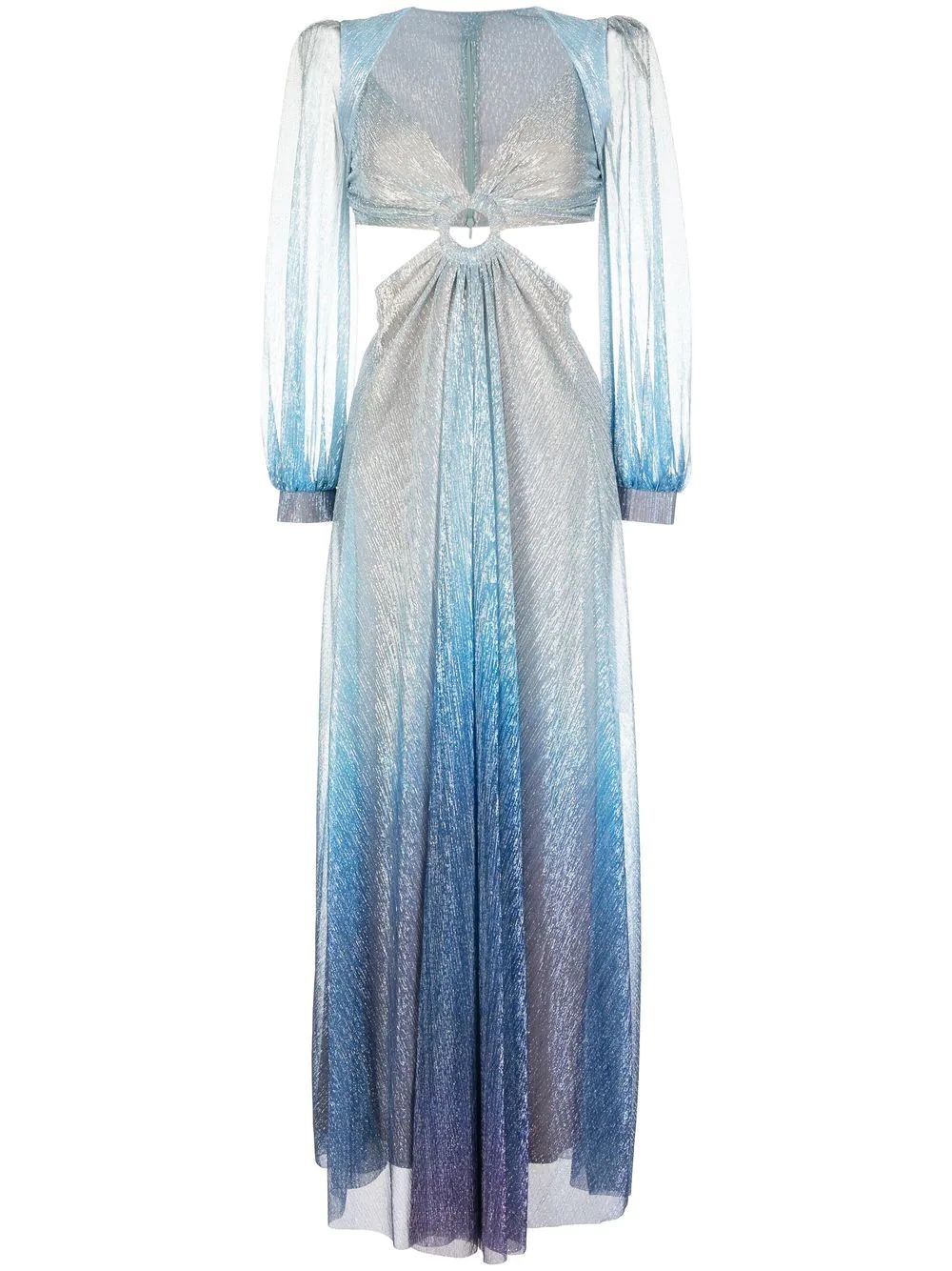 ombré cut-out gown | Farfetch Global