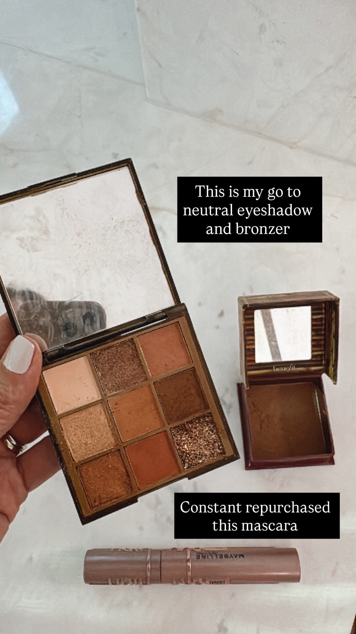 My must haves makeup items that I love! Neutral eyeshadow, this bronzer and my most repurchased mascara. 

#LTKSeasonal #LTKStyleTip #LTKU