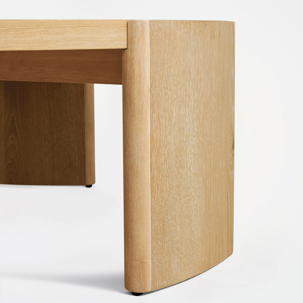 Modern Round Side Coffee Table, Solid Wood Sofa Table for Living Spaces & Bedroom Decor | Wayfair North America