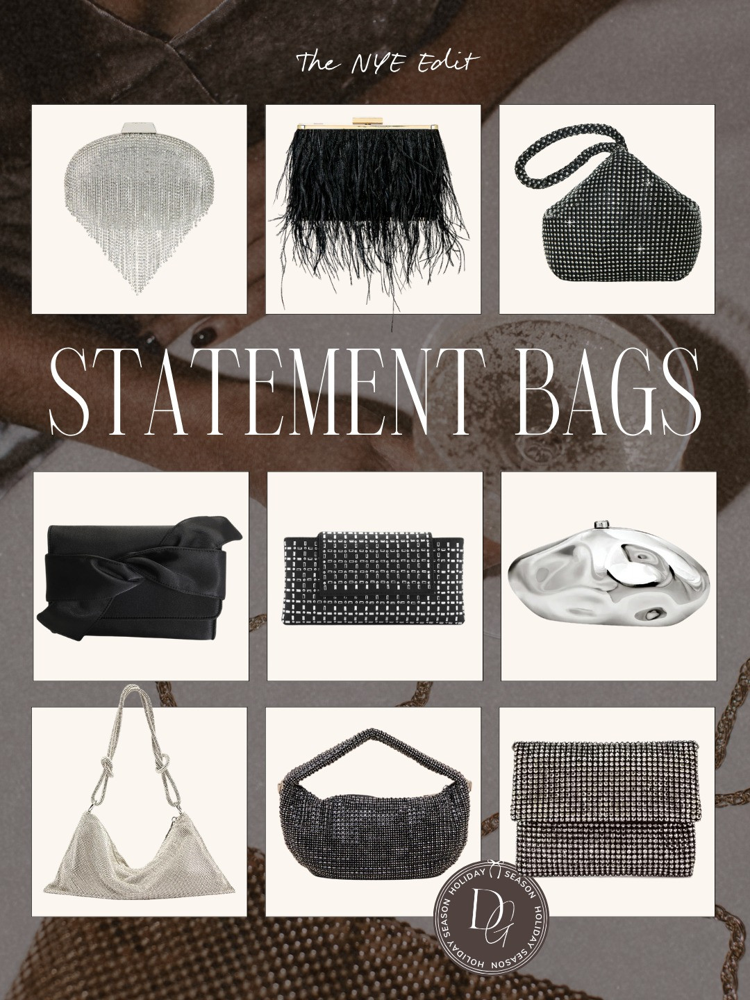 NYE Bags 〰️ Stand-out staples for NYE!

New Year’s outfit, NYE bag, NYE accessories, New Year’s Eve, going out outfit, sequin bag, clutch bag, statement bag 

 

#LTKHoliday #LTKParties #LTKItBag