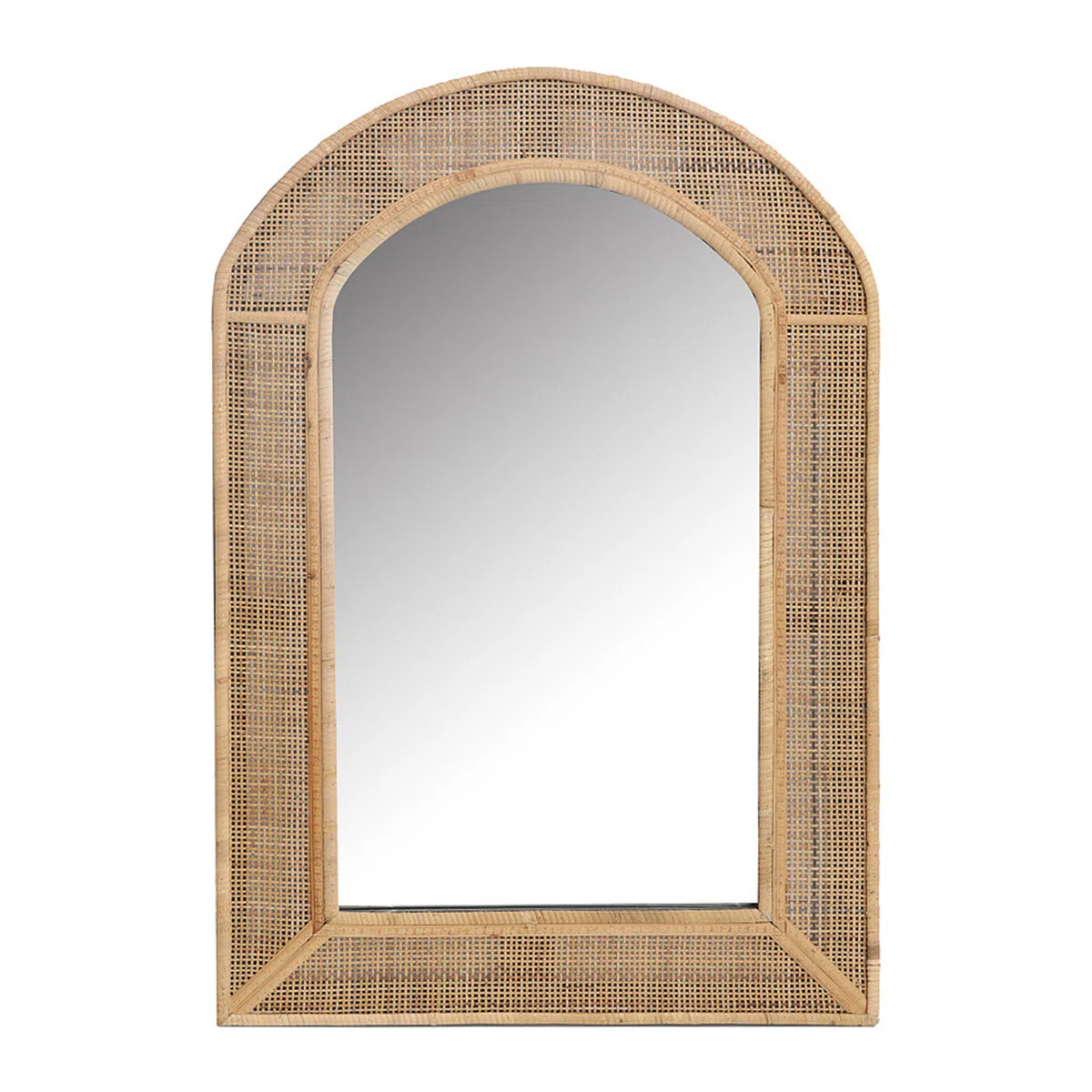 Amuda Boho Rattan Wall Mirror | Wayfair North America