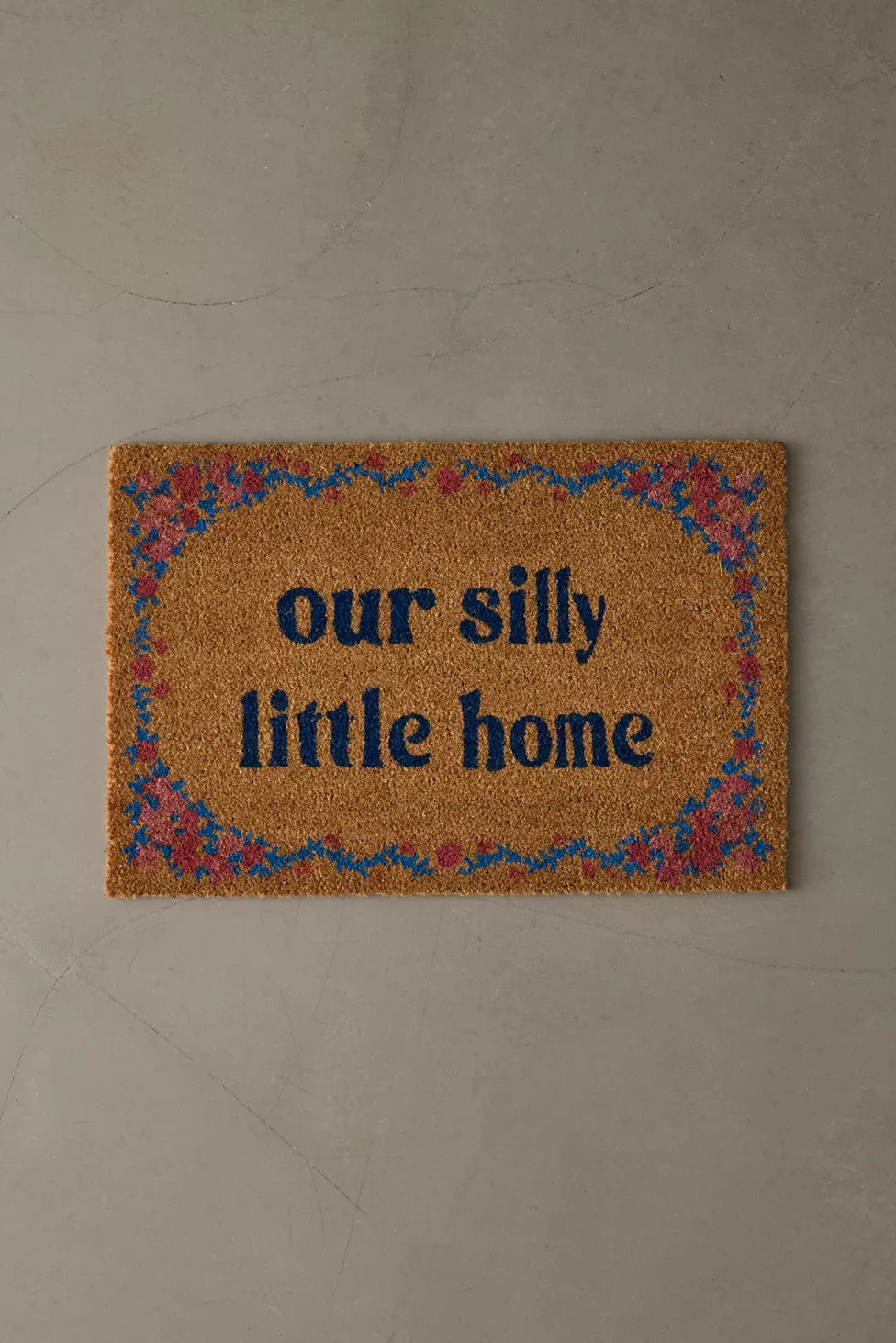 Our Silly Little Home Coir Doormat | Urban Outfitters (US and RoW)