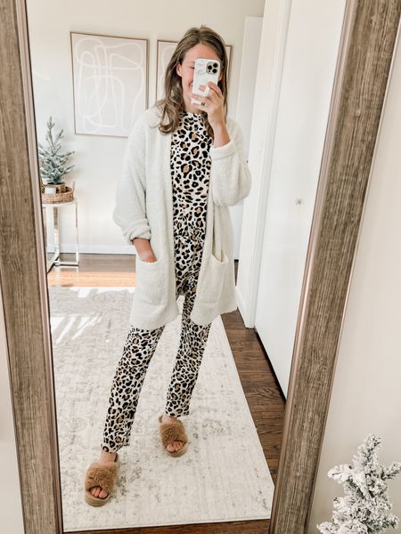 Walmart $12 pj set Black Friday deal, wearing a small (you could size up if you want them oversized) Super soft! Great for gifting, comes folded with a bow. 

#LTKCyberweek #LTKGiftGuide #LTKsalealert