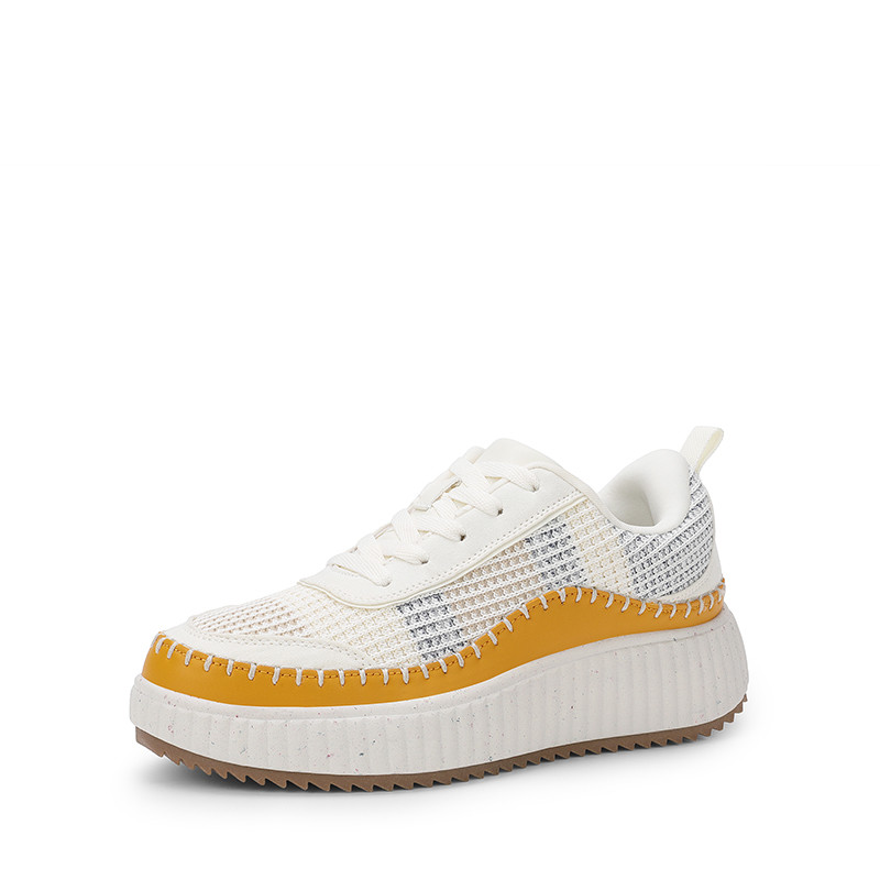 DREAM PAIRS Arch Tweed Effect Platform Fashion Sneakers | Dream Pairs