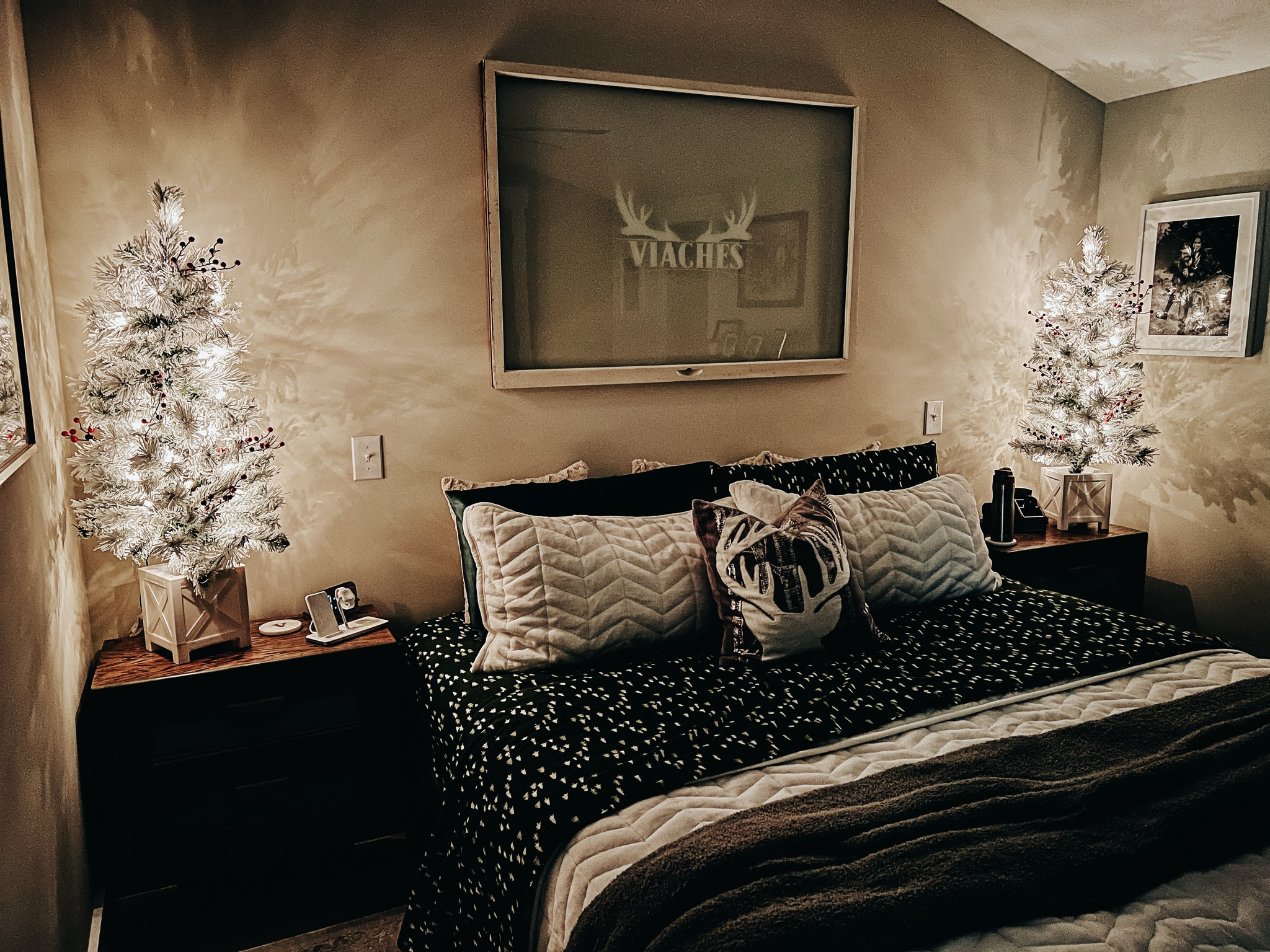 Nothing like some small lit trees to replace our lamps for a cozier Christmas🎄

#LTKHome #LTKSeasonal #LTKHoliday