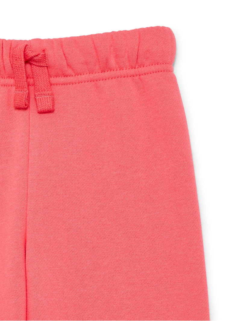 Wonder Nation Toddler Girls Fleece Jogger Pants, Sizes 2T-5T | Walmart (US)