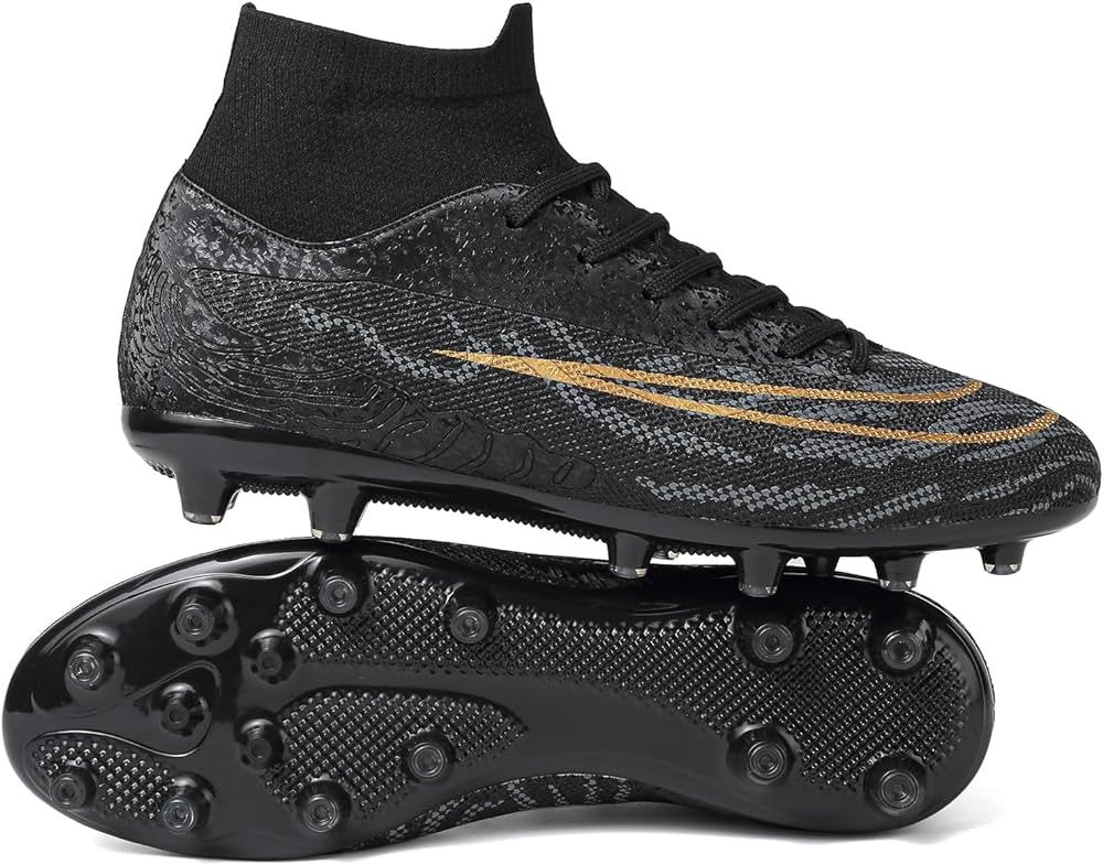 Soccer Cleats Mens Football Cleats Womens Soccer Shoes AG/FG | Amazon (US)