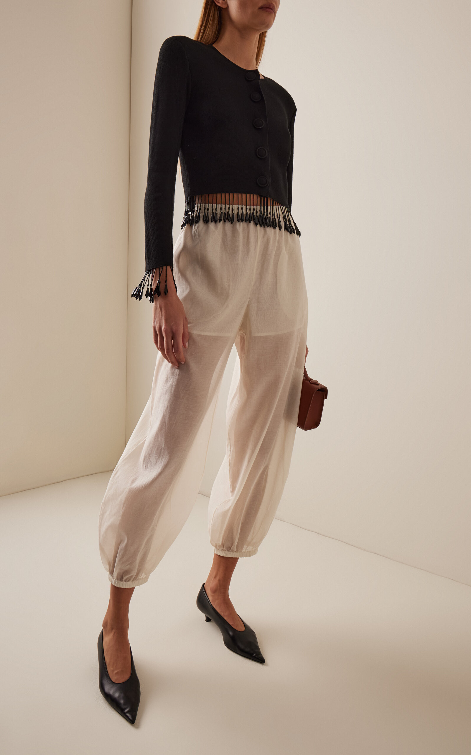 Lumas Cotton-Blend Balloon Pants | Moda Operandi (Global)