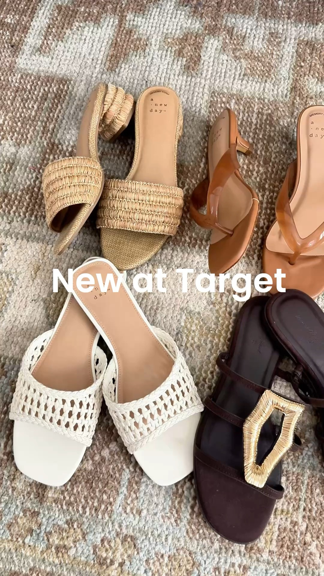 New Target arrivals. Designer inspired sandals. Slide sandals. Jelly sandals. These are TTS. Summer outfits. Vacation outfits. Resort wear. 4th of July outfits. Vacation outfits.

#LTKootd #LTKTravel #LTKSeasonal